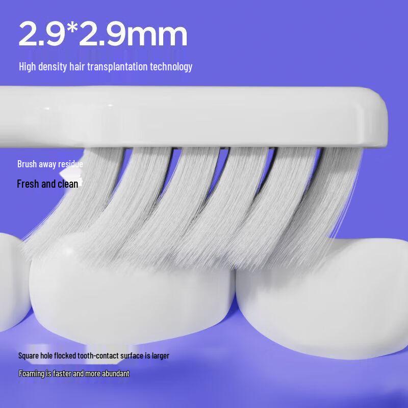 Cansan Cloud-Feel Ultra-Soft Bristle Adult Toothbrush 6-Pack