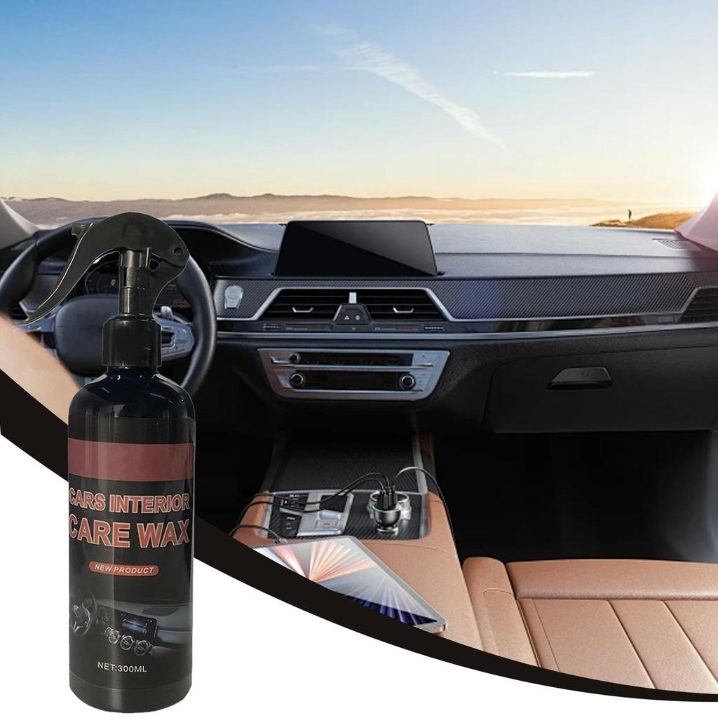 Leather Repair Spray 300ml Gentle Car Detailing Restore Agent Automotive Leather Seat Polish Conditioner For Truck Vehicle RV