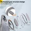 For iPhone 17 Case Compatible with MagSafe TPU+PC Kickstand Phone Cover
