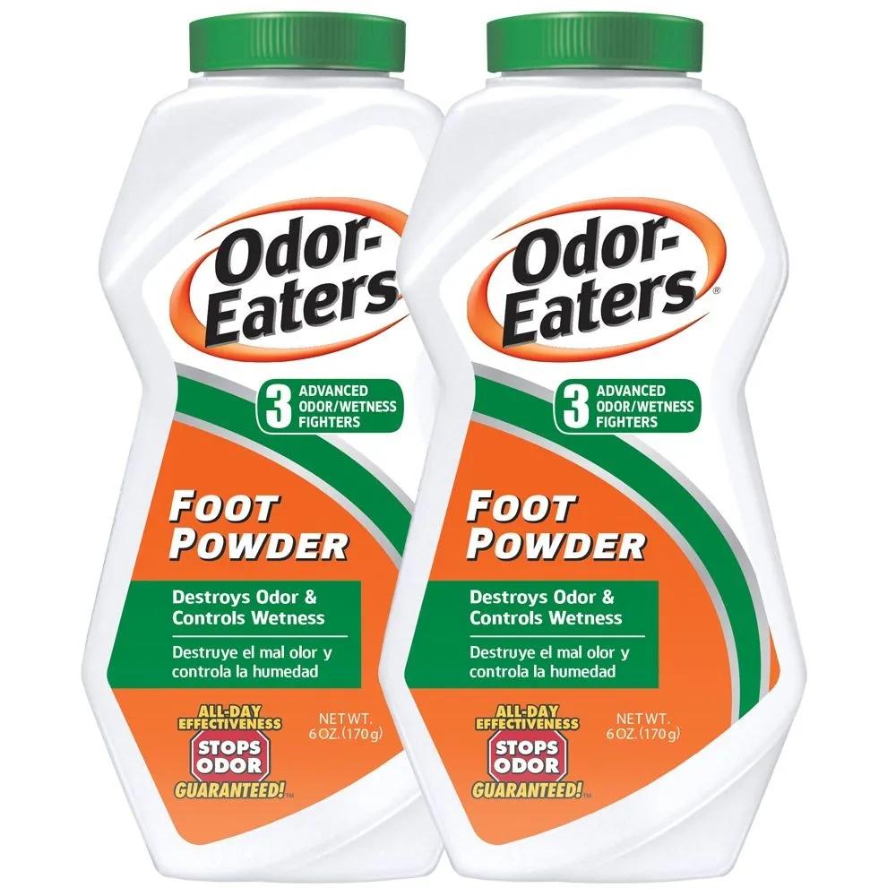Odor-Eaters Powder 170g x 2 containers Shoes Dress Shoes Boots Sneakers Foot Odor Remover