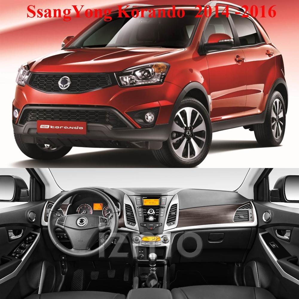 9 Cal Radio samochodowe z androidem Carplay dla SsangYong Korando 3 Actyon 2 2013-2017 multimedialny odtwarzacz wideo nawigacja GPS WIFI 2 + 32GB
