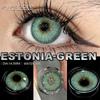 Eyeshare Various Styles Colored Contact Lenses Light Blue Contact Lenses Brown-gray Lenses Green Contact Lenses 2 Pieces/pair Per Year