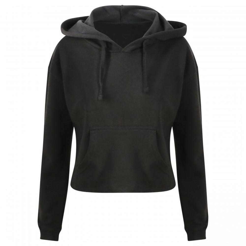 Awdis Womens/Ladies Cropped Hoodie
