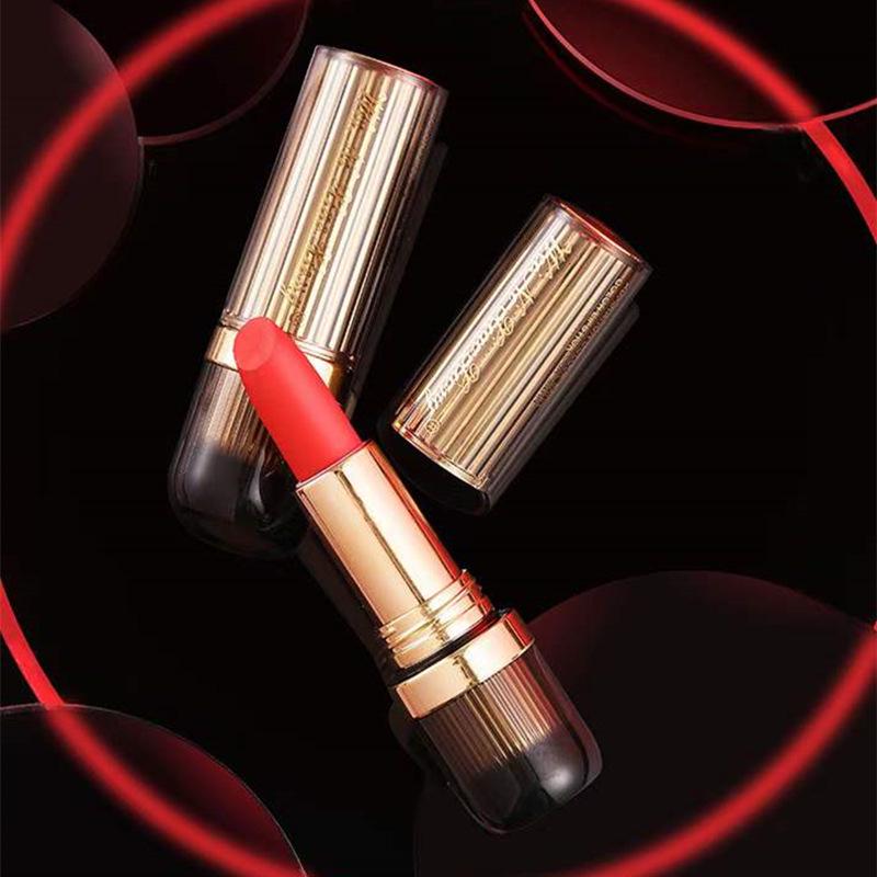 Winnie the Pooh Satin Matte Lipstick - Long-Lasting, Non-Stick Color Lock, Velvet Finish, Enhances Complexion