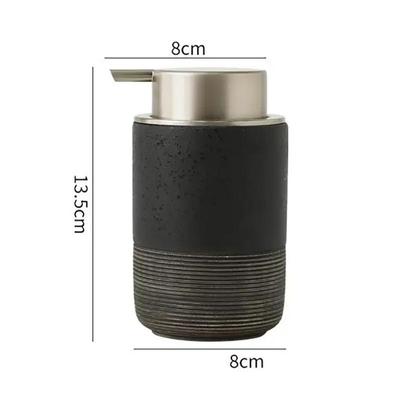 Ceramic Lotion Bottle Press Shampoo Body Wash Hand Sanitizer Dispenser Bottle