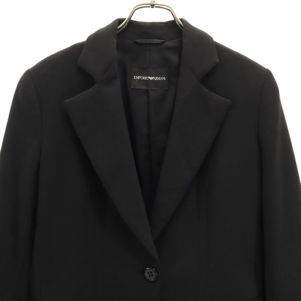 Emporio Armani Made In Portugal Tailored Jacket 42 Black Blazer Women Used