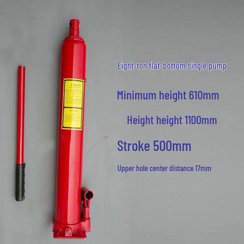 8T12T Hydraulic Long Bottle Jack with Extended Jib Crane