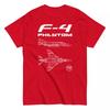 F-4 Phantom II Classical American Fighter Jet Clean Design T-Shirt Men's T-Shirt Short Sleeve Shirt Men Women Summer
