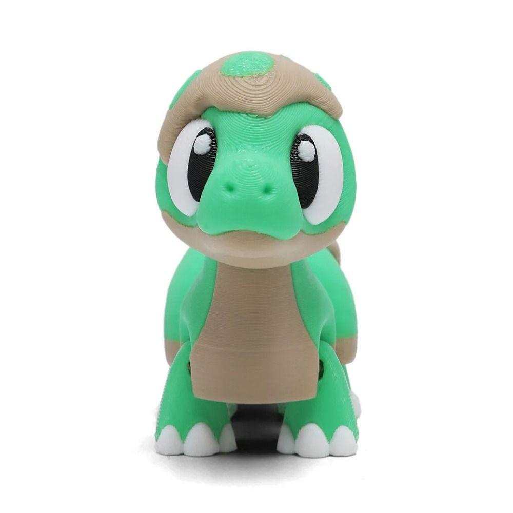 Swinging Simulation Dinosaur Model Joint Movable Pet 3D Printing Toys  Desktop Decor