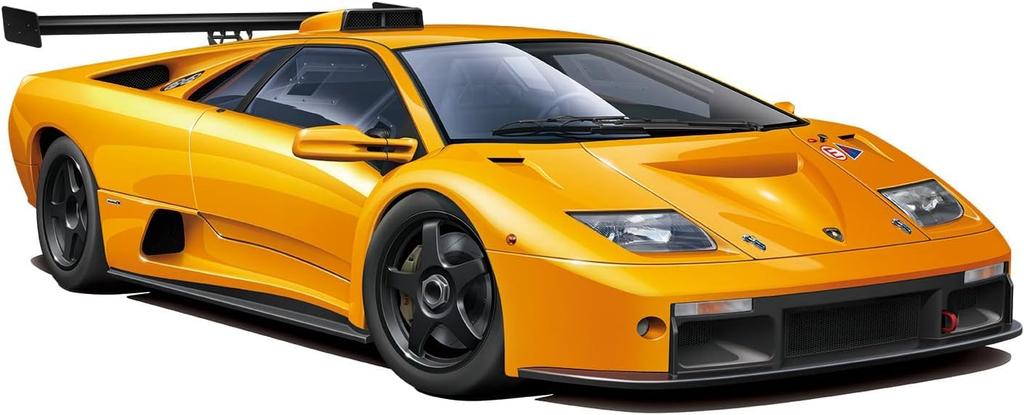 Aoshima Bunka Kyozai Co., Ltd. (AOSHIMA) The Supercar Series 1/24 '99 Lamborghini Diablo GTR Plastic Model Kit