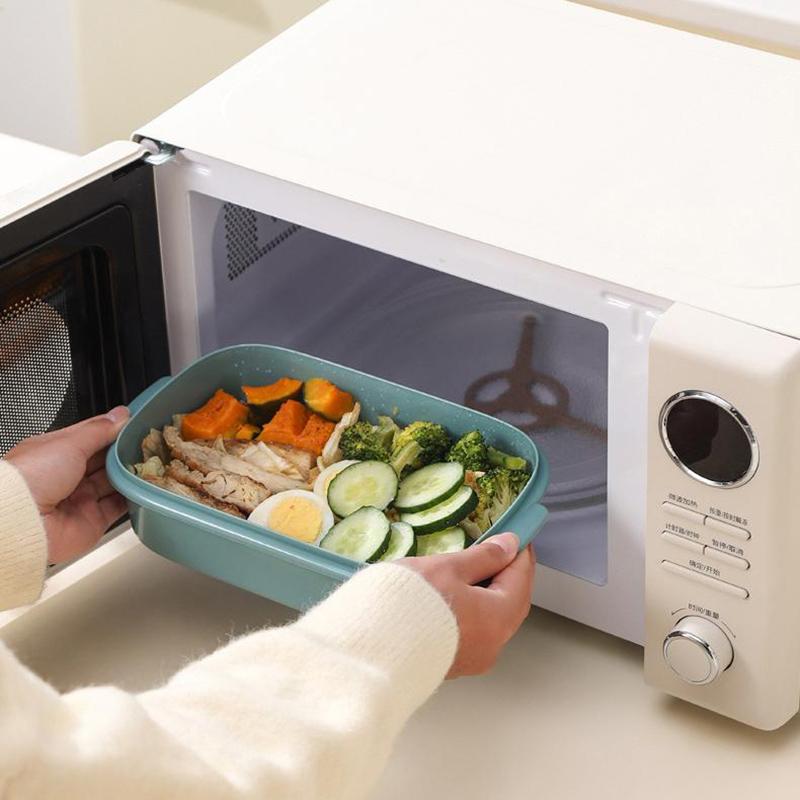 Food Storage Containers With Lid Fridge Meat Vegetable Fresh-Keeping Organizer Box For Kitchen Storage