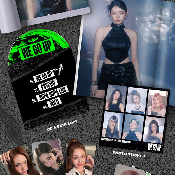 BABYMONSTER 2. MINI-ALBUM [WE GO UP] WE-Version