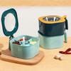 Push-type 4-In-1 Seasoning Box Leak-proof Seasoning Storage Box  Camping