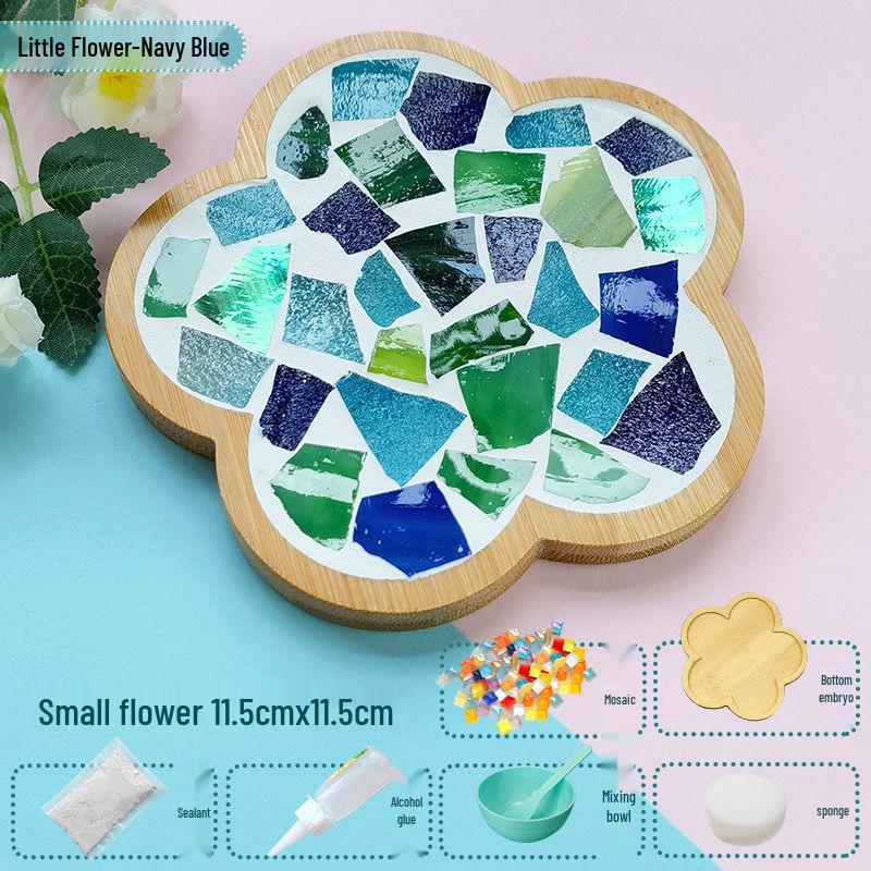 Handmade Mosaic Coaster DIY Kit for Students – Perfect for Mother's Day & Kindergarten Activities