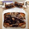 Lord Rings Trilogy Threepiece Set 1 Duvet Cover 2 Pillowcase Without Core Duvet Cover And Pillowcase Christmas Birthday Gift Bedding Set