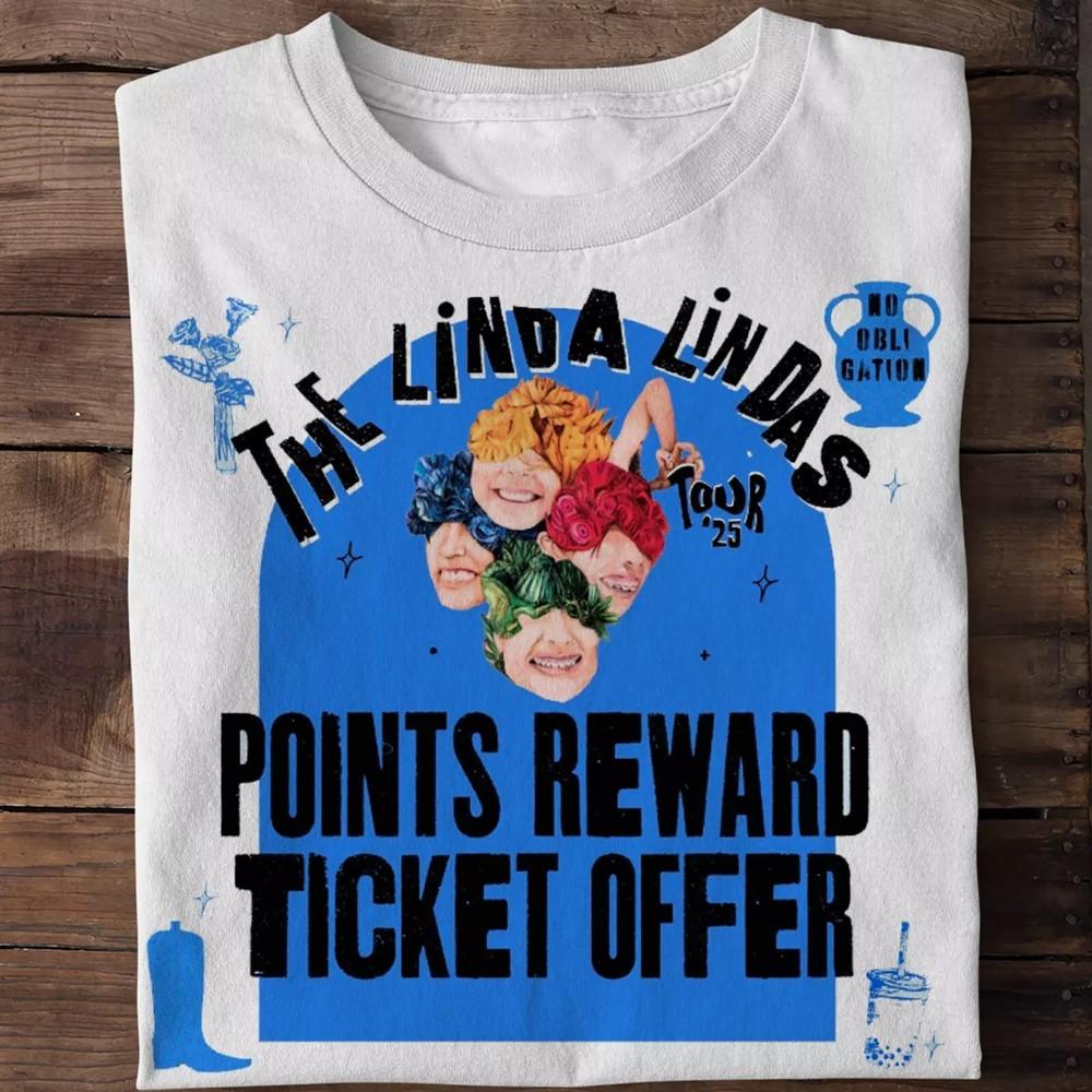 The Linda Lindas Band Tour 2025 Short Sleeve Unisex S to 5XL T-shirt Unisex T-Shirt XL