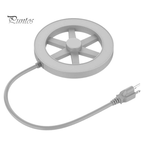 

250 Вт термостатический нагреватель для поилки для кур, прочный алюминиевый, безопасный, здоровое, противоожоговое покрытие, зимний размораживатель воды для курицы US Plug белый