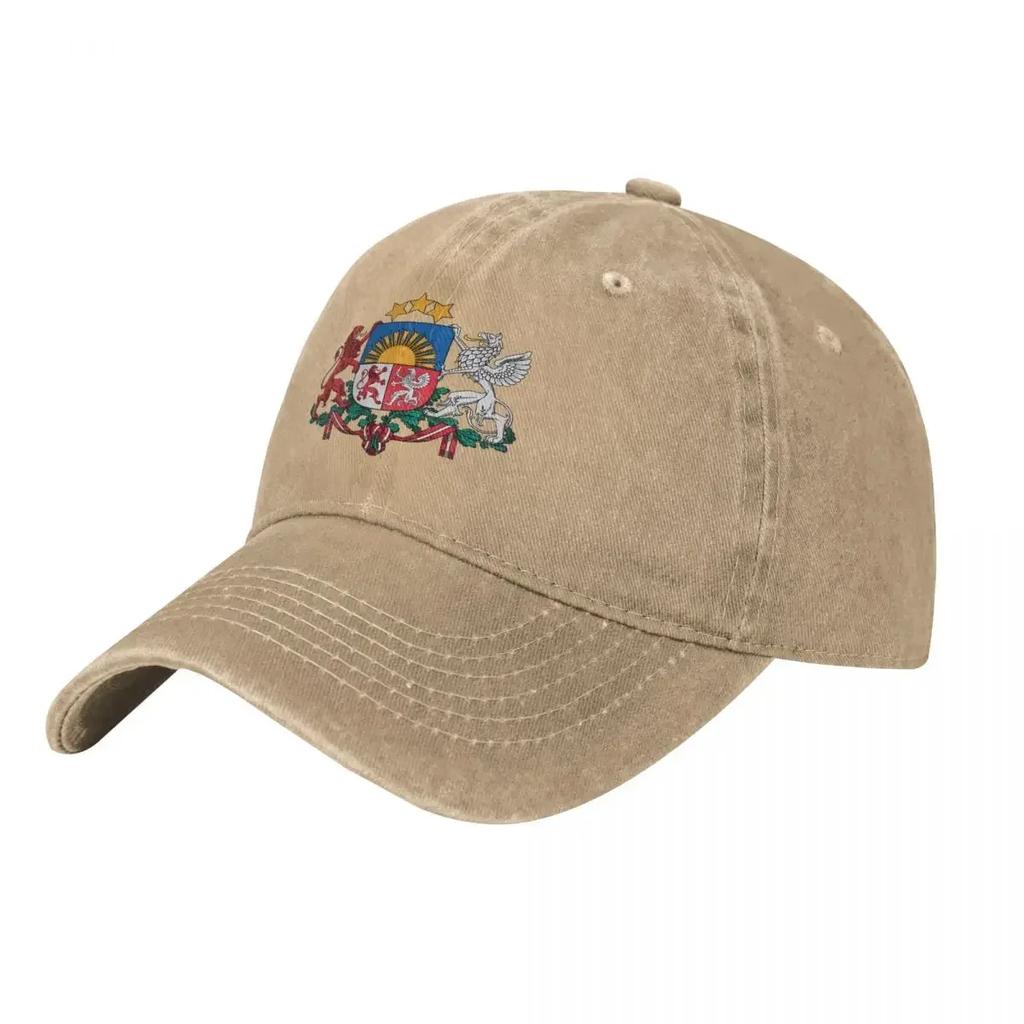 Latvia Coat Of Arms Fashion Baseball Cap Peaked Cap Unisexs Hat Womens Cap Womens Visor