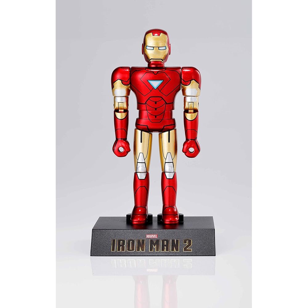 TAMASHII NATIONS Iron Man Mark 6 Action Figure 100mm ABS Painted Collectible Toy