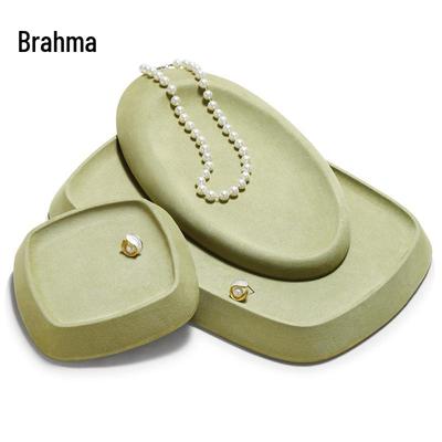 Velvet Jewelry Display and Storage Tray for Necklaces and Rings