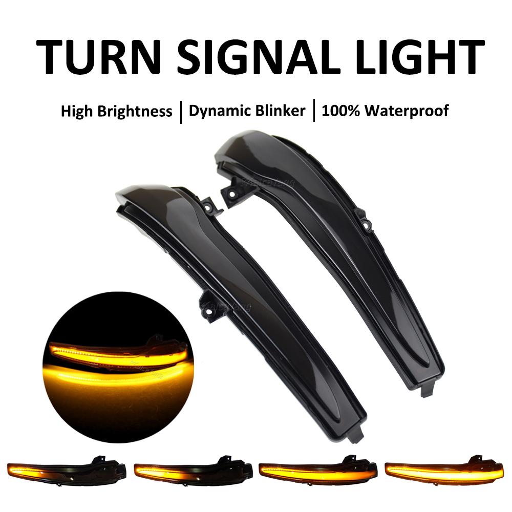 

2pcs Dynamic Blinker for Mercedes Benz C E S GLC W205 X253 W213 W222 V Class W447 LED Turn Signal Light Side Mirror Indicator