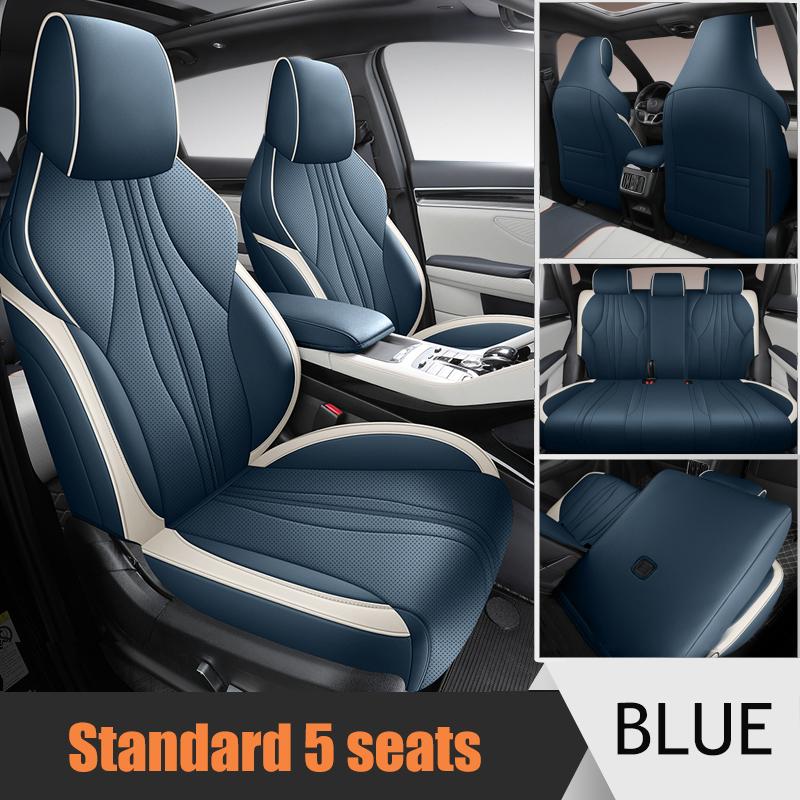 For BYD Song Pro 2025-2025 DM-i Fashion Leather Accessories Car Seat Cushion Seat Covers Breathable Anti Dirt Protection Pads