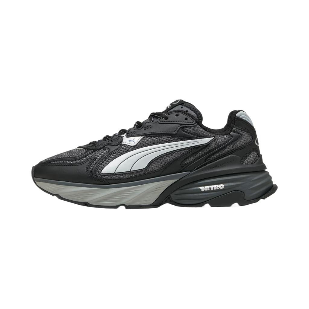 PUMA Fade Running Shoes Unisex Black/White 406203-03