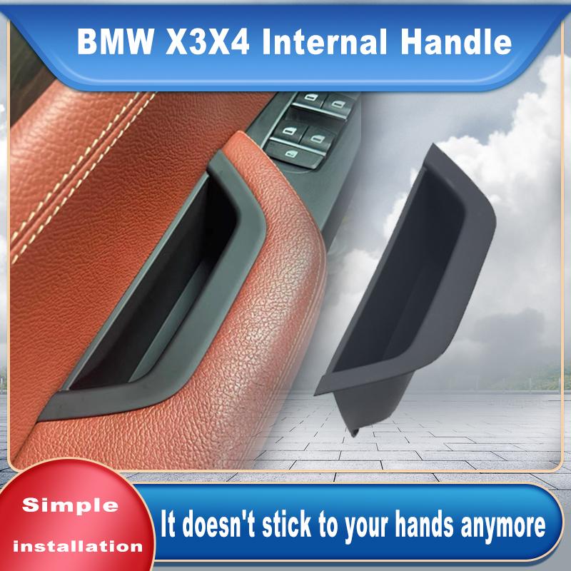 Für BMW X3 X4 Auto Innen Türgriff Abdeckung Trim Tür Schüssel Aufkleber Carbon faser Auto Zubehör Für BMW X3X4