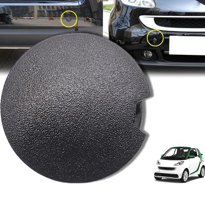 Car Front Rear Trailer Hook Hole Waterproof Plastic Cover Bumper Decorative Cover For Smart 451Exterior Modification Accessories