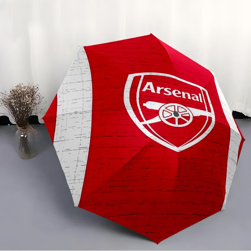 1pc A-Arsenal12 Umbrella, Sun Protection, And UV Shielding. It Has Eight Sturdy Ribs for Outdoor Use And Perfect As a Holiday Gift