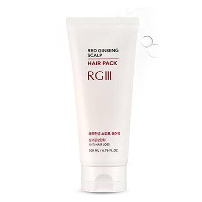 RGIII Czerwony Żeń-szeń Maska do Skóry Głowy i Włosów 200 ml