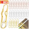 Metalen Penhouder Clips Draagbare Papier Fixeer Clips Journal Document Notitieboek Afbeeldingen Pin Zak Student Kantoor Schoolbenodigdheden