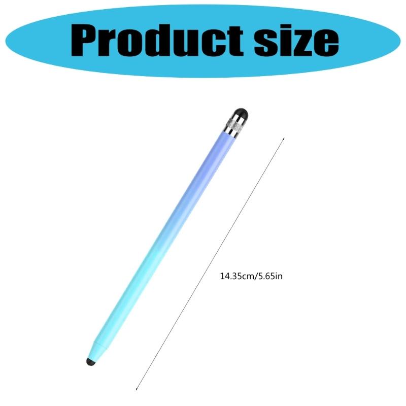 Capacitive Styluses Pen Universal Styluses Pen Precisions Fine Point Disc Touching Screen Pen Double End Tip