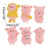 Cartoon Fridge Magnets Set of 6 Animal Pig Magnetic Toy Toddlers Refrigerator Magnet Home Decorations Magnetic Stickers