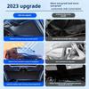 Retractable Summer Car Sunshade with UV Protection and Heat Insulation