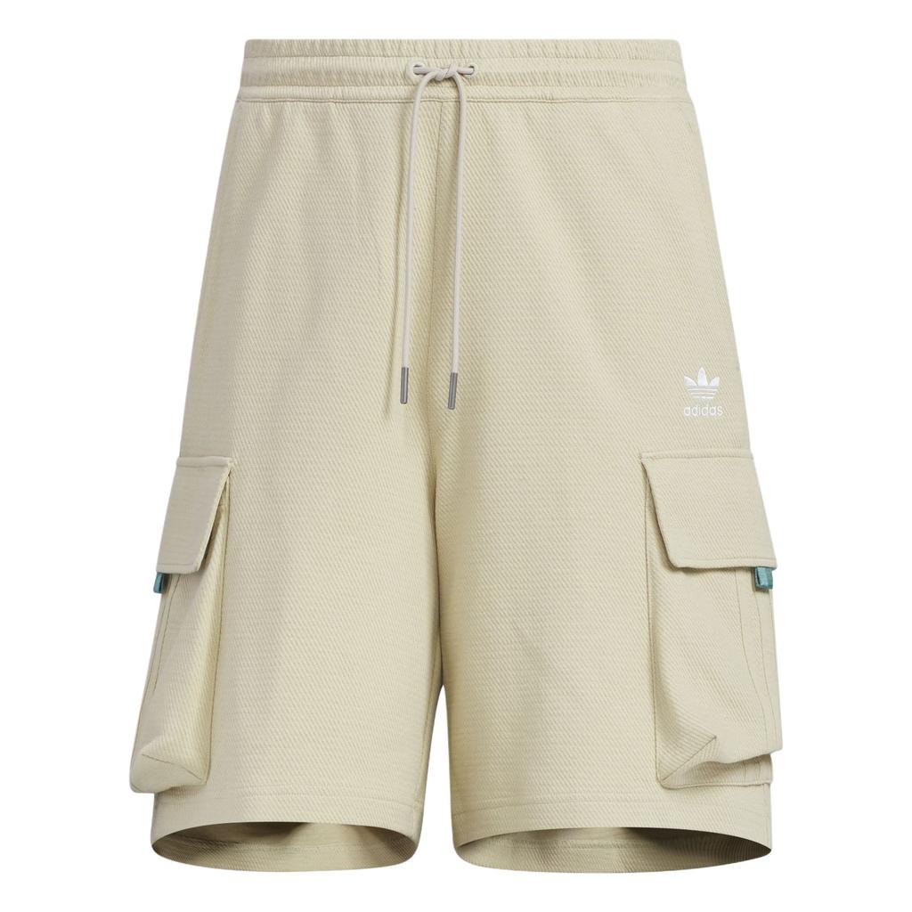 Adidas Originals SS25 Cargo Fashion Simple Loose Fit Drawstring Five-Point Work Shorts Men Shorts Prairie-Brown KD0944