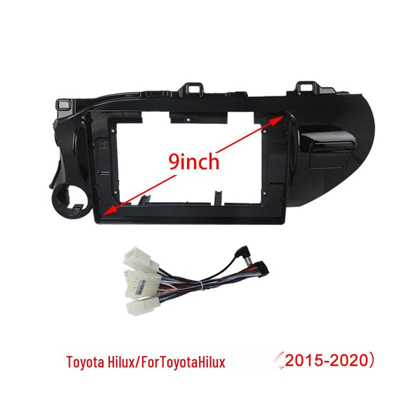 

Android Navigation System with Trim Frame & Wiring, Compatible with 2015-2020 Hilux As shown