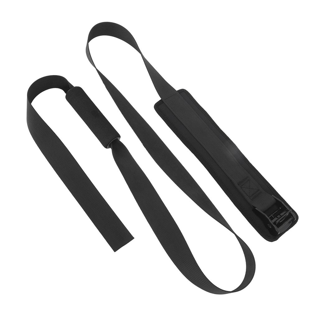 Leg Exercise Assisted Strap Tear Resistant Lightweight Hamstring Curl Strap Belt for Workout Home Gym Fitness Equipment