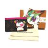 Louis Vuitton M13439 LV × TM Porte Cult-Simple Murakami Takashi Panda Card Case