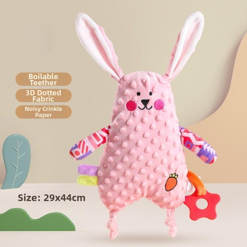 Soft Baby Appease Doll Lion Rabbit Animal Stuffed Toys Fashion Plush Animal Placate Dolls  Girl Boy