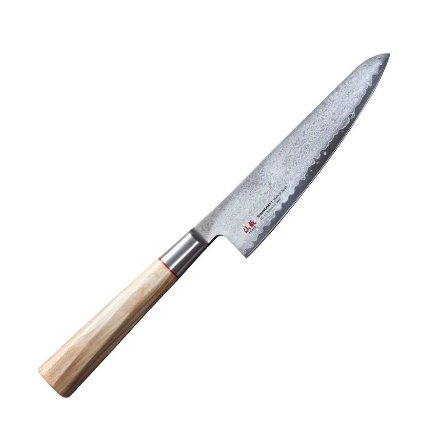 Couteau de cuisine Suncraft SENZO TWISTED OCTAGON Santoku petit 143 mm