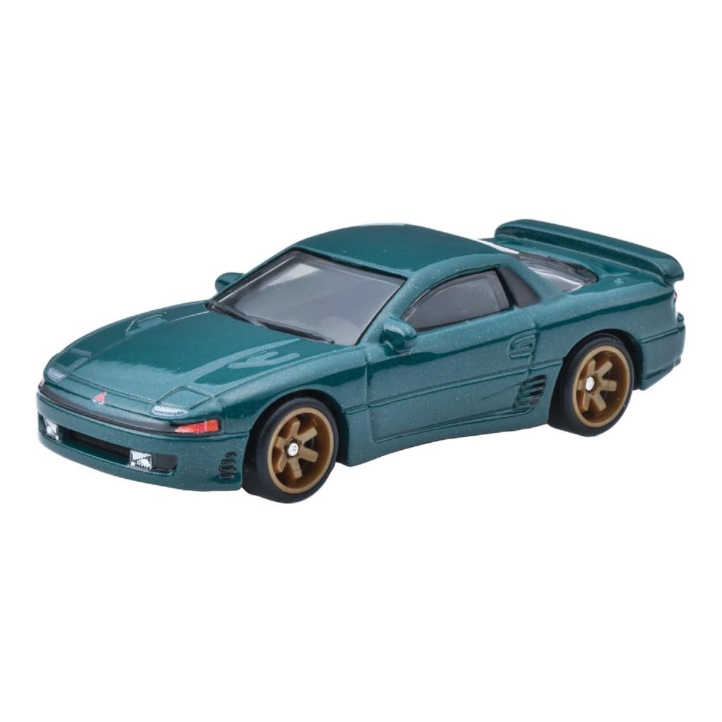 Hot Wheels Boulevard Mitsubishi 3000GT Vehicle Toy Mini Car for Ages 3 and Up Green HRT68 VR-4