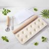5 Pieces 12Hole Dumpling Former Aluminum Alloy Wrapper Cutter Versatile Pastry Rolling