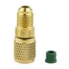 Male 5/16 XF1/4 SAE Brass Adapter Air Conditioning Systems R32 R410a
