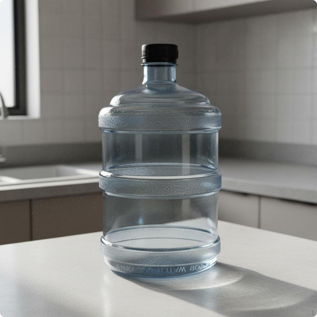 7.5L Water Jug Portable PC Barrel Food Grade Household Storage Clear 5L Premium