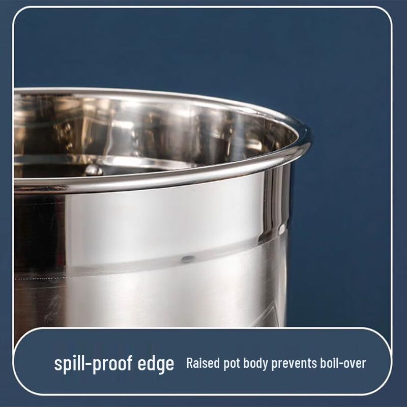Homeglen Stainless Steel Sealed Storage Bucket
