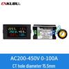 Digital AC Voltage & Current Power Monitor Module