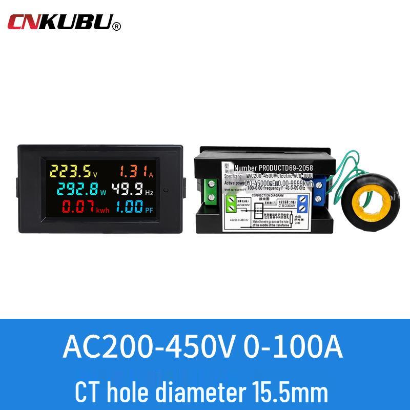 Digital AC Voltage & Current Power Monitor Module