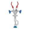 Lab Instrument Double Regulator Chemical Flask Clamp Steel Retort Stand Condenser Holder(big)