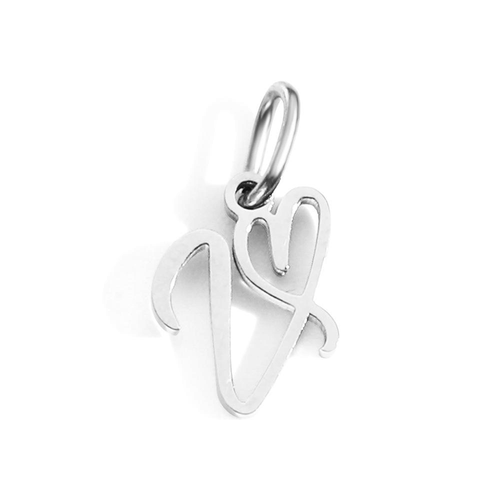 Gold-Plated Stainless Steel Alphabet Pendants for DIY Necklaces – Colorfast Jewelry Charms